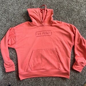 Under Armour Bright Coral Sweatshirt FISH